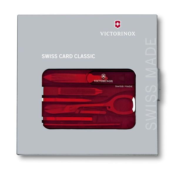 SwissCard Classic Victorinox - czerwony