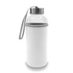 Szklana butelka 420 ml w pokrowcu | Bob - V0462-02