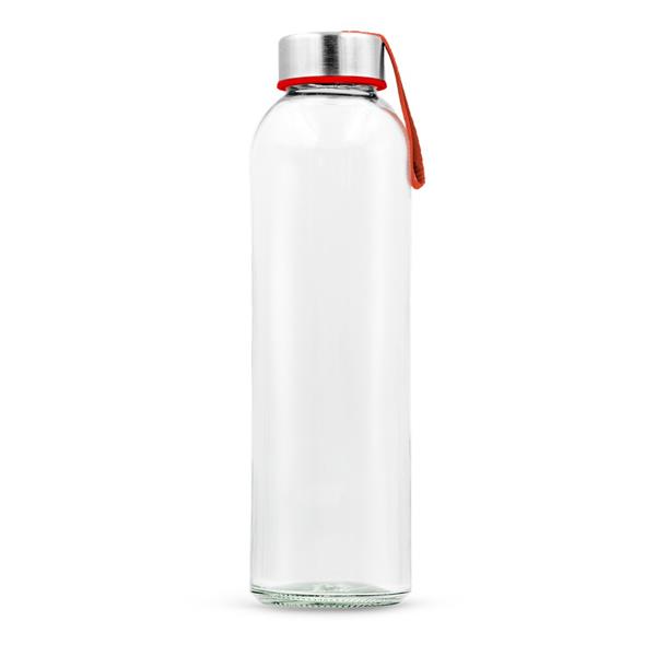 Szklana butelka 500 ml z kolorową wstążką | Viivi - VA062-05