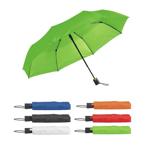 TOMAS. Parasol kompaktowy z poliestru 190T z automatycznym otwieraniem