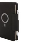 Teczka konferencyjna, notatnik A5, ładowarka bezprzewodowa, power bank 8000 mAh - P774.312