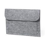 Teczka na dokumenty z filcu RPET, etui na laptopa 15" - V0252-15