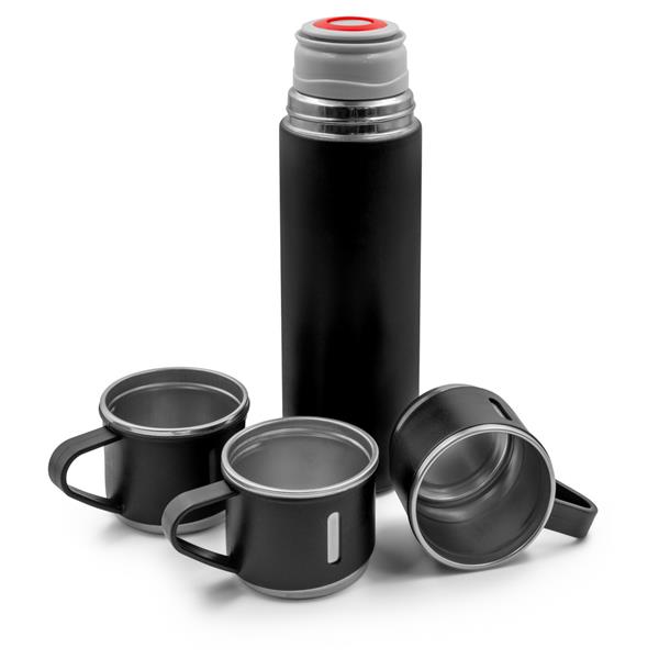 Termos 420 ml i 3 kubki 150 ml | Quavean - VA117-03