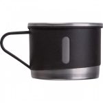 Termos z 3 kubkami ICELAND 400 ml - czarny