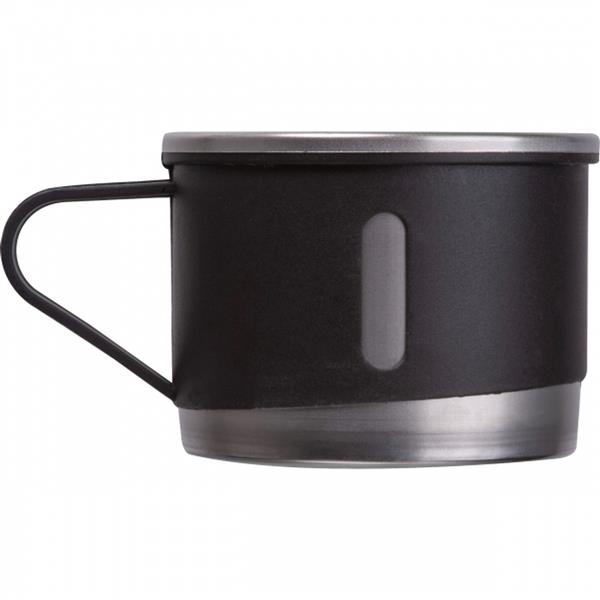 Termos z 3 kubkami ICELAND 400 ml - czarny