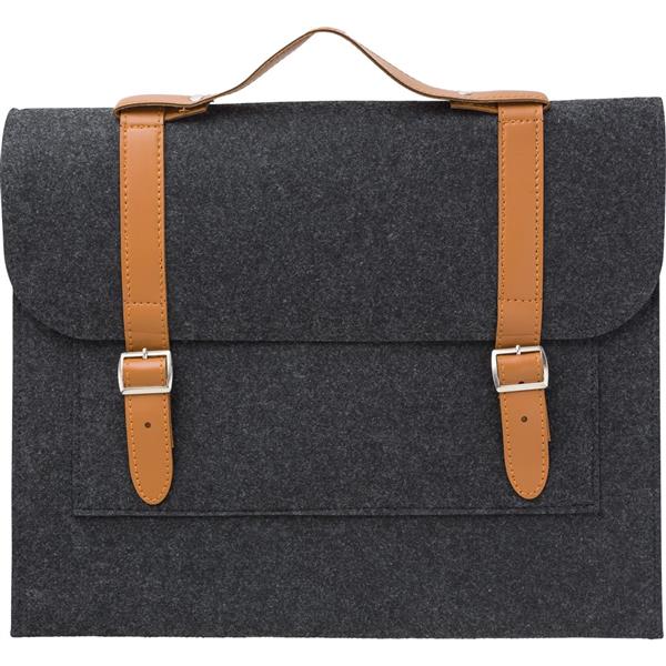 Torba na laptopa 14" z filcu RPET - V1252-15