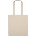 Torba z bawełny organicznej z długimi uszami 220 g/m2 HONG KONG - beżowy