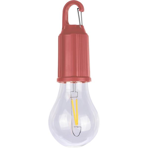 Wisząca lampka "żarówka", karabińczyk - VA439-12