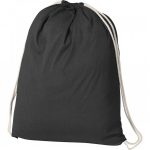 Worek bawełniany 140 g/m2 BUDAPEST - czarny