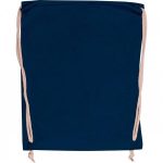 Worek sportowy bawełniany 140 g/m2 CARLSBAD - granatowy