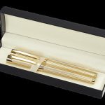 Zestaw piór MACBETH 98203641 - złoty