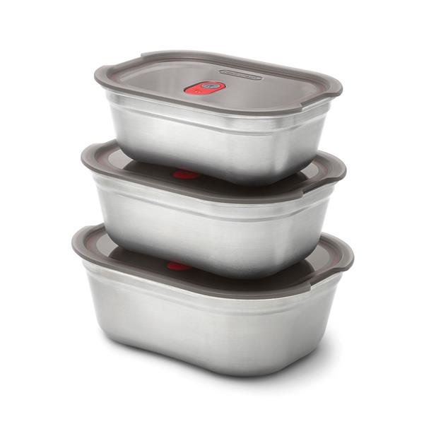 Zestaw pudełek śniadaniowych 3 el. Black+Blum - P439.2102