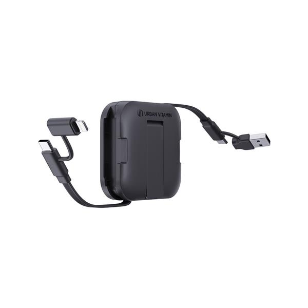 Zwijany kabel do ładowania, stojak na telefon Urban Vitamin San Jose - P302.7201