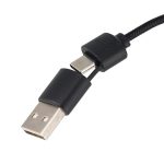 kabel z ładowarką indukcyjną 4w1 i5w - beżowy