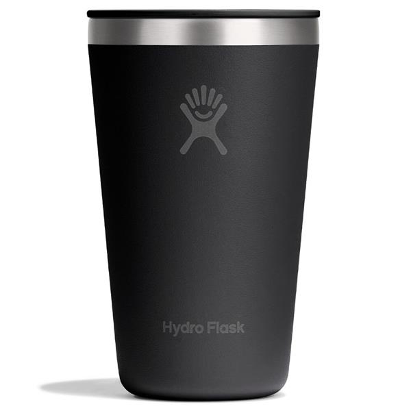 473 ML ALL AROUND TUMBLER PRESS-IN LID BLACK
