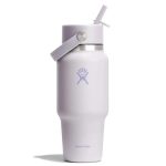 710 ML WIDE FLEX STRAW TRAVEL BOTTLE CLOUD PINK