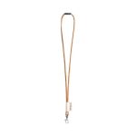 75096. SET Lanyard CORK Long (O 5 mm) z karabińczykiem spustowym 9 mm i zapięciem zabezpieczającym O 5 mm