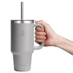 946 ML TRAVEL TUMBLER CLEAR LID BIRCH