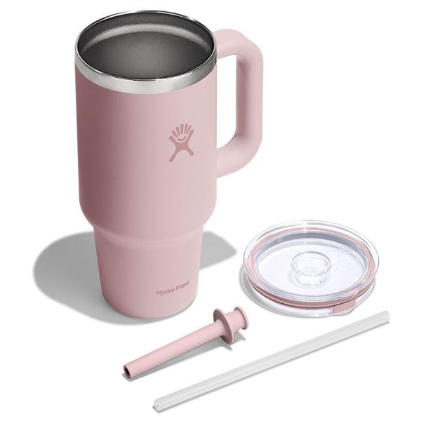 946 ML TRAVEL TUMBLER CLEAR LID TRILLIUM