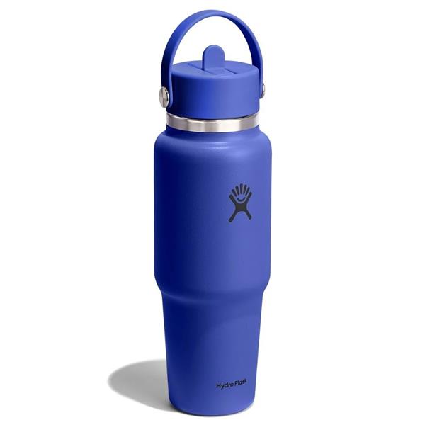 946 ML WIDE FLEX STRAW TRAVEL BOTTLE CAPRI BLUE