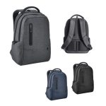 BOSTON. Plecak na laptopa 17" z wodoodpornego nylonu 2Tone