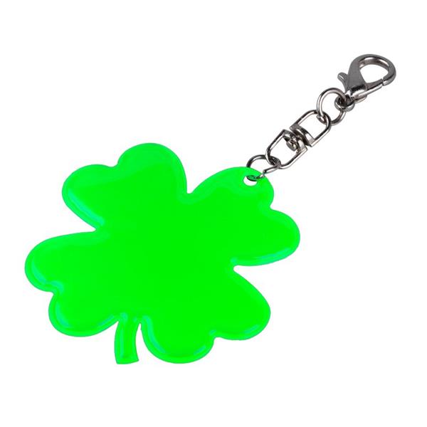 Brelok Lucky Clover, zielony