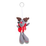 Brelok Reindeer, szary/czerwony