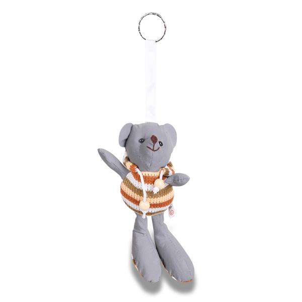 Brelok Teddy, szary