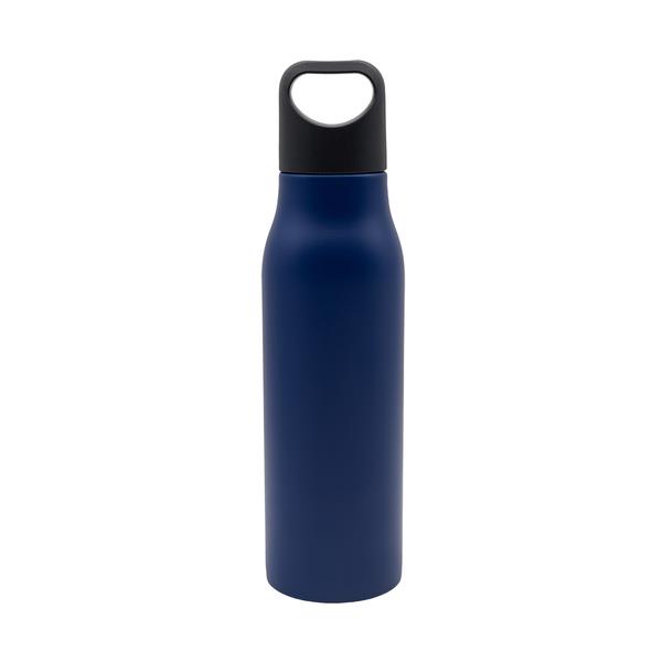 Butelka stalowa Bary 800 ml, granatowy