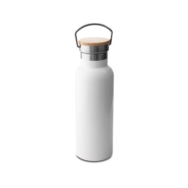 Butelka termiczna Malmo 500 ml, biały