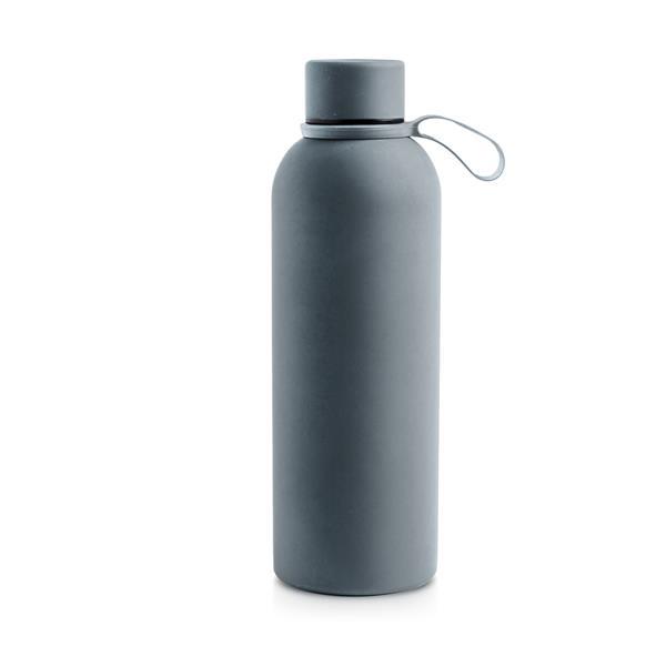 Butelka termosowa o pojemności 500 ml z gumowym wykończeniem / Thermal