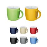 COMANDER. Ceramiczny kubek z błyszczącym wykończeniem, pojemność 370 ml