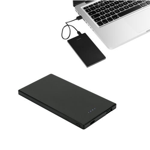 DENNING. Smukły power bank ze stali nierdzewnej o pojemności 5000 mAh