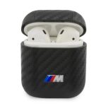 Etui BMW PU Carbon M Collection na AirPods 1 / 2 cover - czarne