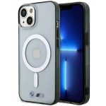 Etui BMW Silver Ring MagSafe na iPhone 14 Plus - przezroczyste