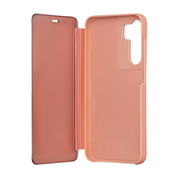 Etui Fold Mirror View do Samsung Galaxy S23 FE różowe