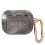 Etui Guess Marble Collection na AirPods Pro - szare