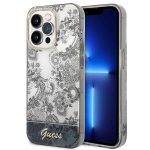 Etui Guess Porcelain Collection na iPhone 14 Pro - szare
