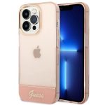 Etui Guess Translucent iPhone 14 Pro Max 6,7" - różowe