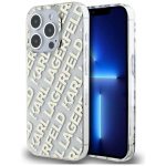 Etui Karl Lagerfeld IML Fullover Logo na iPhone 15 Pro Max - złote