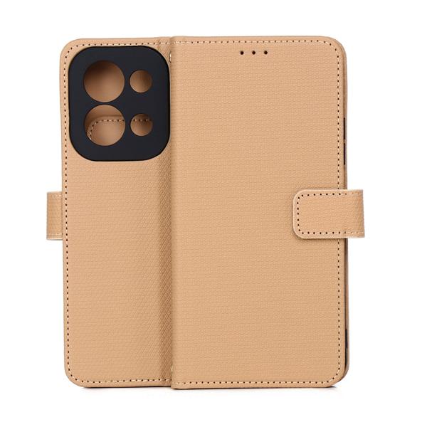 Etui Smart Triangle do Xiaomi Redmi 15C 4G EU / 15C 5G EU (173.16 x 81.06 x 8.2 mm) brązowe