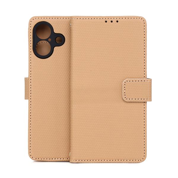 Etui Smart Triangle do iPhone 17 6,3" brązowe