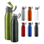 KORVER. Butelka sportowa z aluminium 650 ml