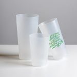Kubek PP wielokrotnego użytku o pojemności 400ml / PPCup40