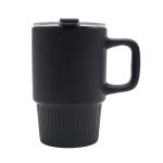 Kubek ceramiczny Azzurro 440 ml, czarny
