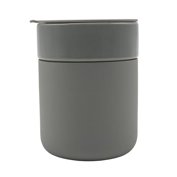 Kubek ceramiczny Caldo 370 ml, szary