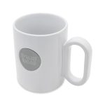 Kubek ceramiczny Pery 480 ml, biały