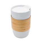 Kubek ceramiczny Skive 500 ml, biały