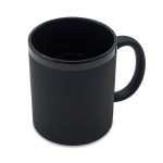 Kubek ceramiczny Velluto 350 ml, czarny