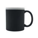 Kubek ceramiczny Velutti 350 ml, czarny